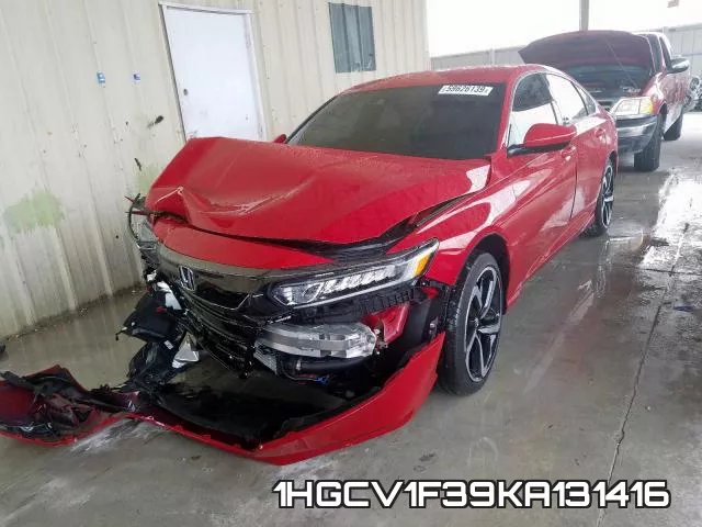 1HGCV1F39KA131416 фото 3