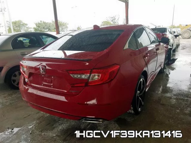 1HGCV1F39KA131416 фото 5