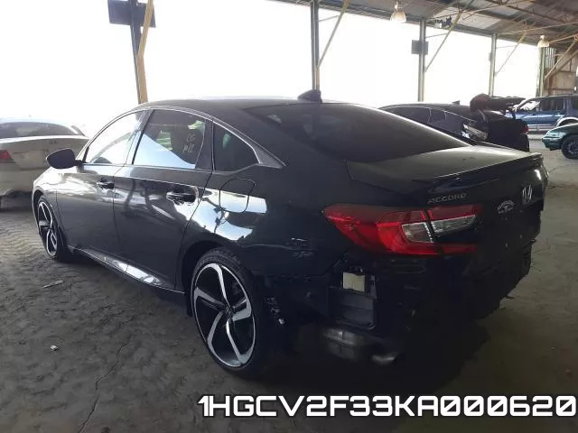 1HGCV2F33KA000620 фото 4