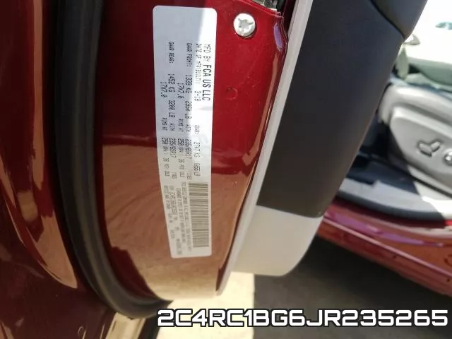 2C4RC1BG6JR235265 фото 2