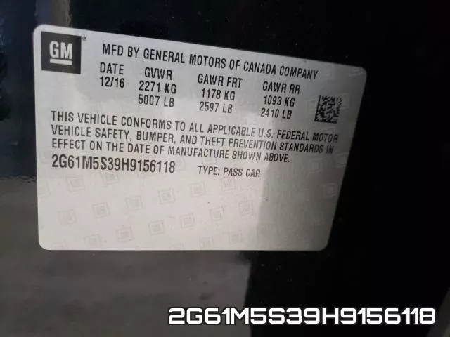 2G61M5S39H9156118 фото 2