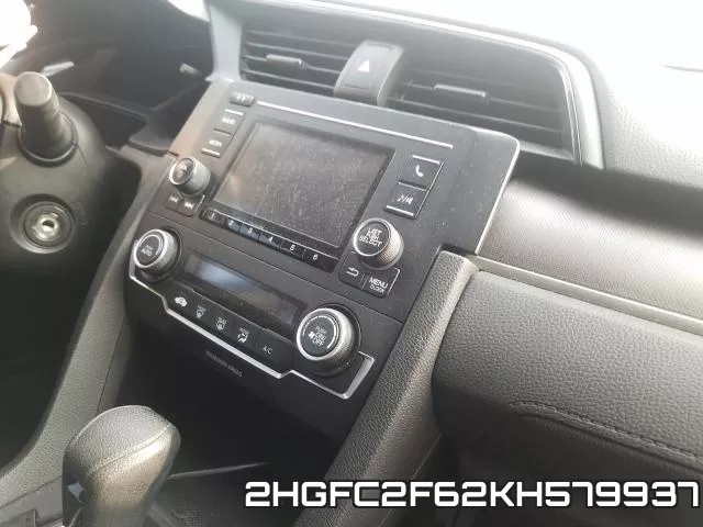 2HGFC2F62KH579937 фото 10