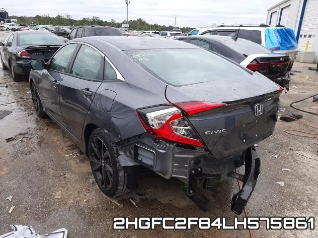 2HGFC2F84LH575861 фото 4