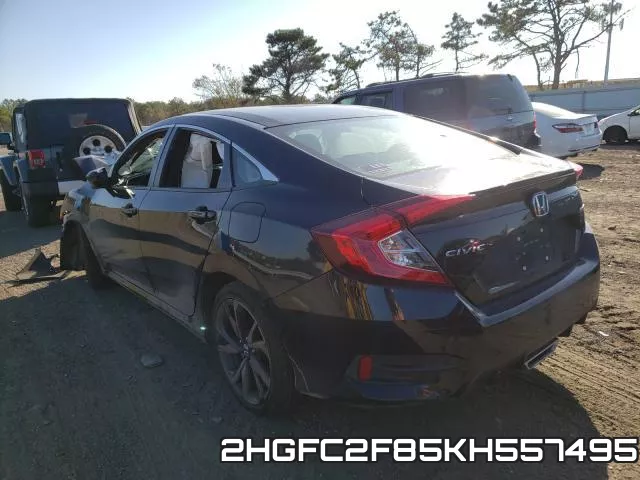 2HGFC2F85KH557495 фото 4