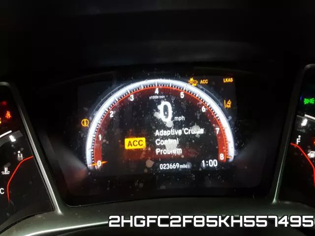 2HGFC2F85KH557495 фото 9