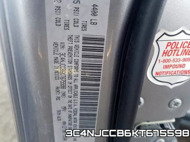3C4NJCCB6KT675598 фото 2