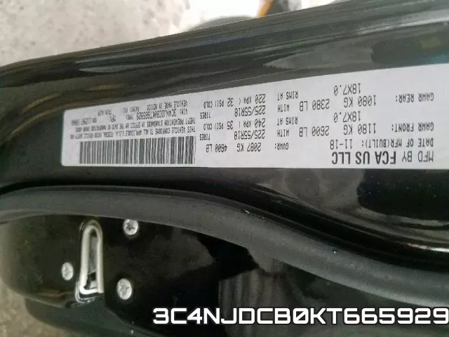 3C4NJDCB0KT665929 фото 2