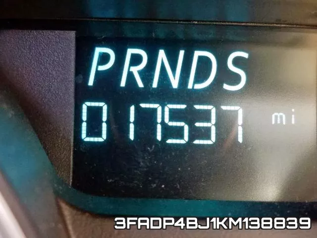 3FADP4BJ1KM138839 фото 8