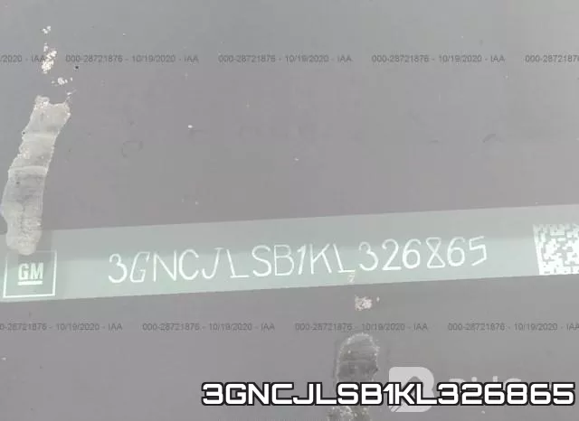 3GNCJLSB1KL326865 фото 10