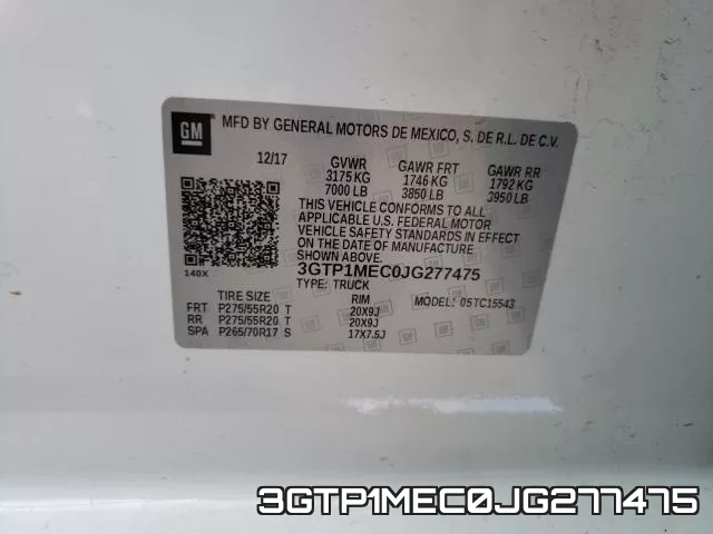 3GTP1MEC0JG277475 фото 2