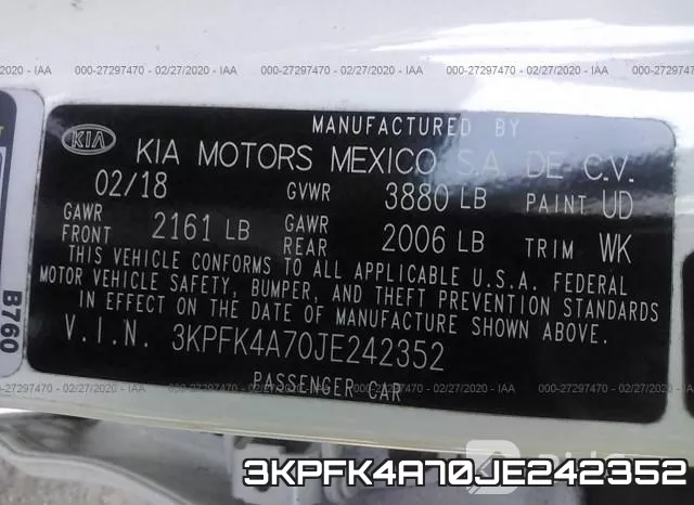 3KPFK4A70JE242352 фото 10