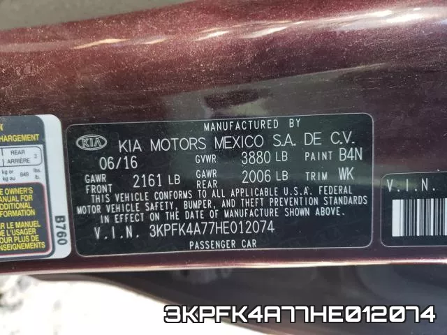 3KPFK4A77HE012074 фото 2