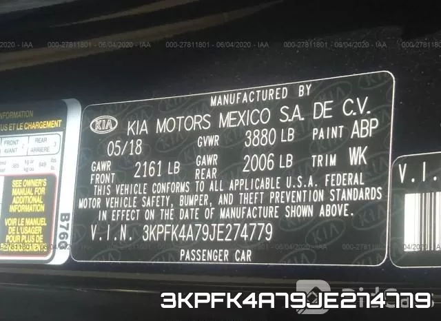 3KPFK4A79JE274779 фото 10