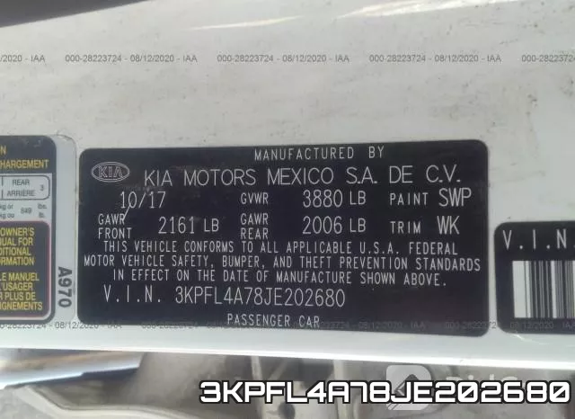 3KPFL4A78JE202680 фото 10