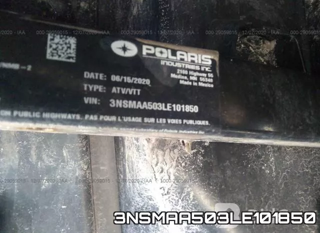 3NSMAA503LE101850 фото 2