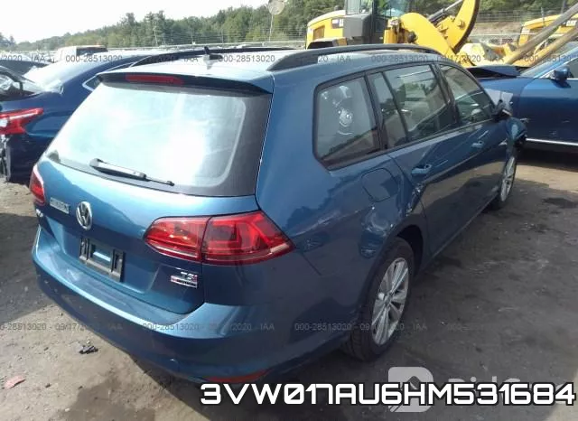 3VW017AU6HM531684 фото 5