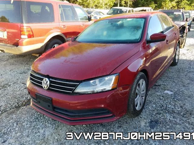 3VW2B7AJ0HM257491 фото 3