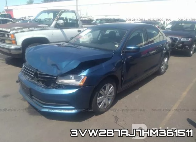 3VW2B7AJ7HM361511 фото 2