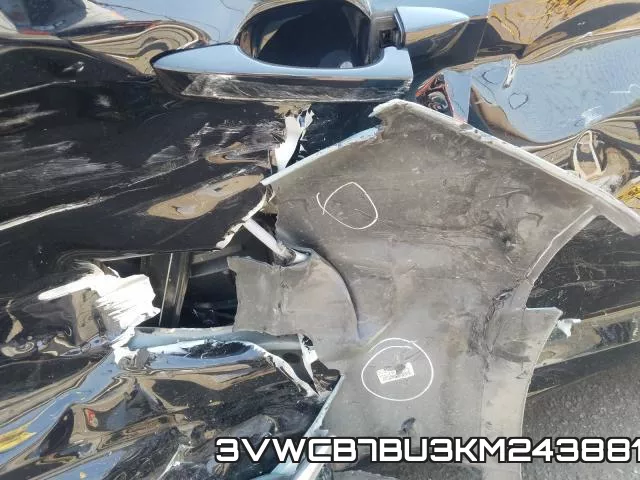 3VWCB7BU3KM243881 фото 2