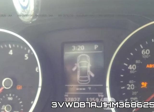 3VWDB7AJ1HM368625 фото 8
