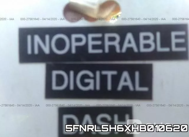 5FNRL5H6XHB010620 фото 8