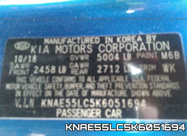 KNAE55LC5K6051694 фото 10