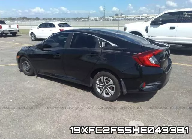 19XFC2F55HE043381 фото 4