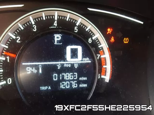 19XFC2F55HE225954 фото 9
