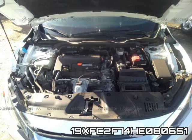 19XFC2F74HE080651 фото 2