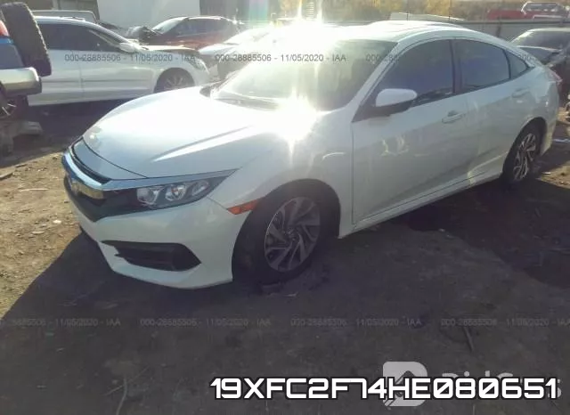 19XFC2F74HE080651 фото 3