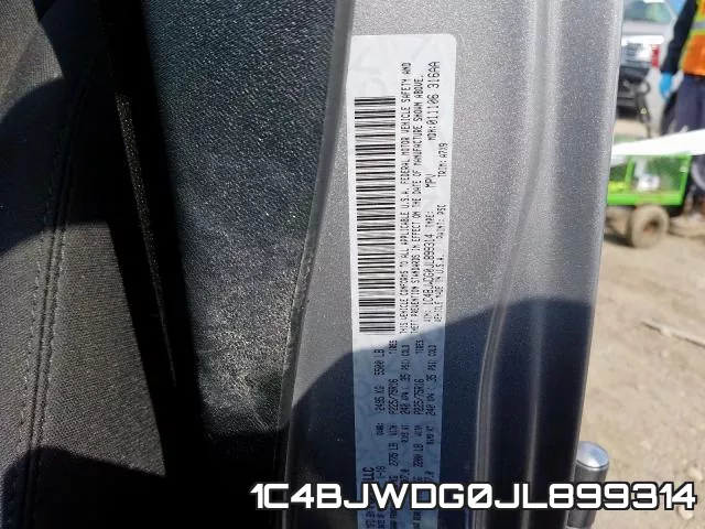 1C4BJWDG0JL899314 фото 2