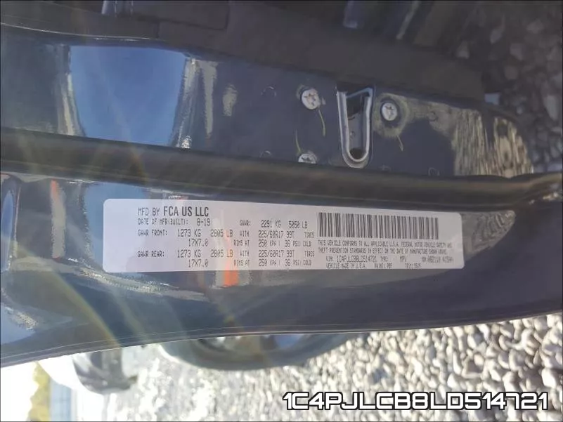 1C4PJLCB8LD514721 фото 2