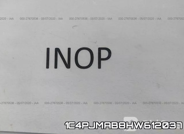 1C4PJMAB8HW612037 фото 8
