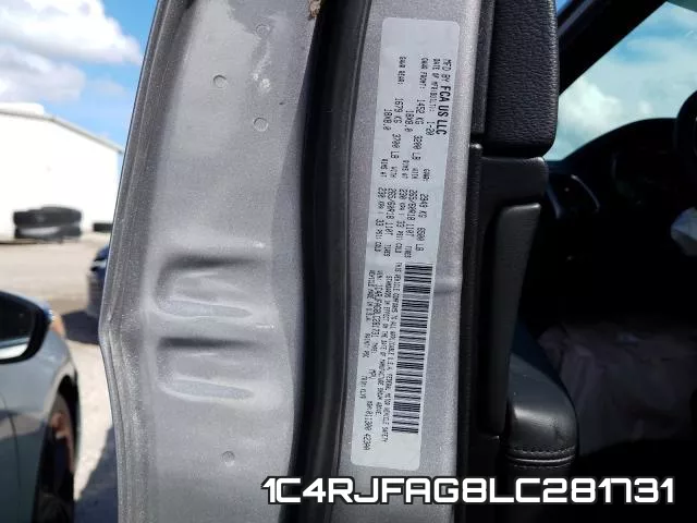 1C4RJFAG8LC281731 фото 2