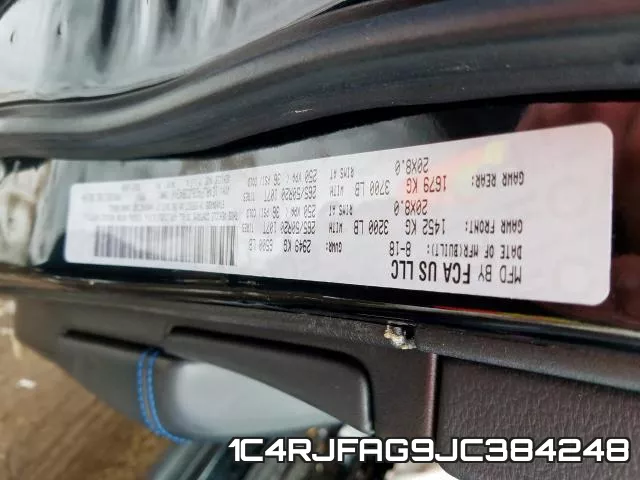 1C4RJFAG9JC384248 фото 2