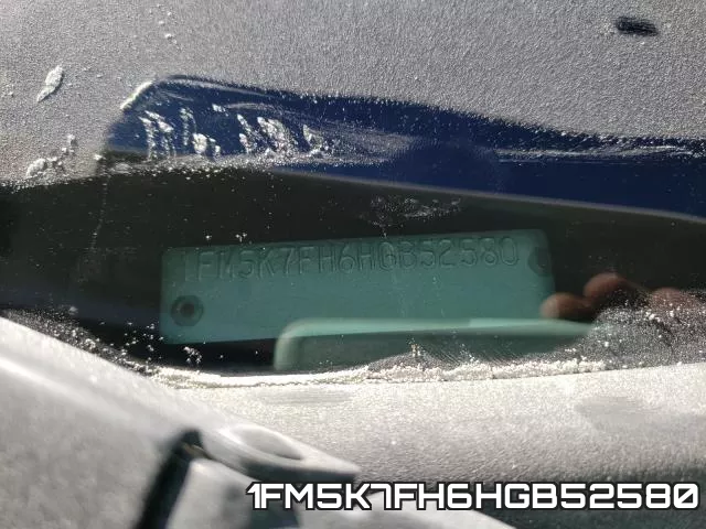 1FM5K7FH6HGB52580 фото 2