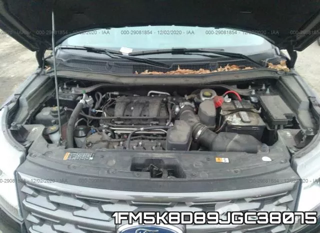 1FM5K8D89JGC38075 фото 2