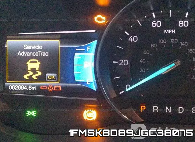 1FM5K8D89JGC38075 фото 8