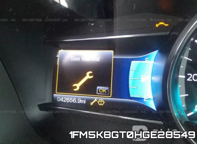 1FM5K8GT0HGE28549 фото 8