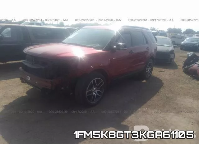 1FM5K8GT3KGA61105 фото 3