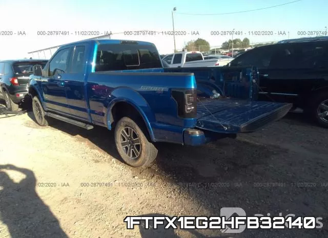 1FTFX1EG2HFB32140 фото 3