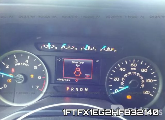 1FTFX1EG2HFB32140 фото 7