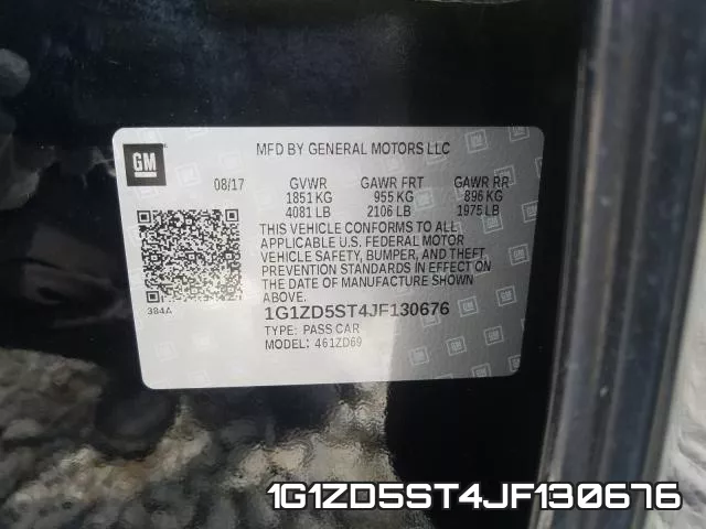 1G1ZD5ST4JF130676 фото 2