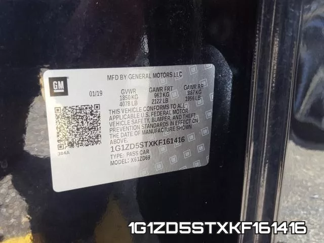 1G1ZD5STXKF161416 фото 2