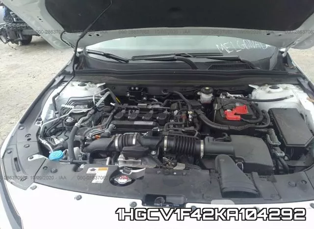 1HGCV1F42KA104292 фото 2