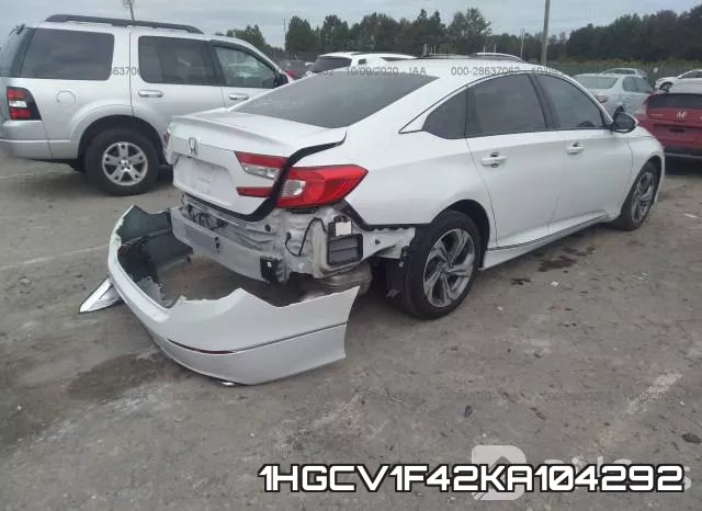 1HGCV1F42KA104292 фото 5