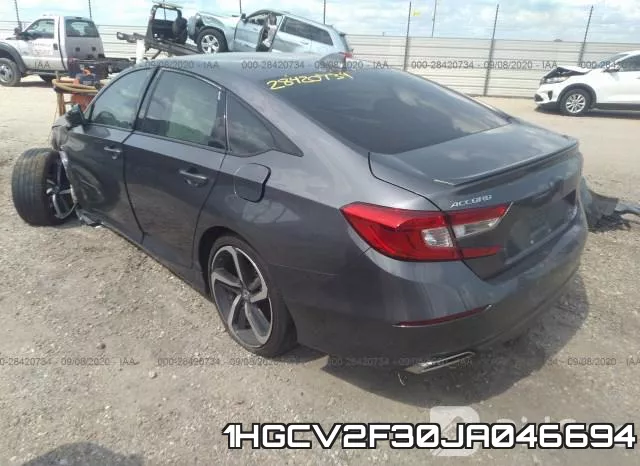 1HGCV2F30JA046694 фото 4
