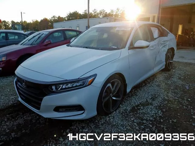 1HGCV2F32KA009356 фото 3