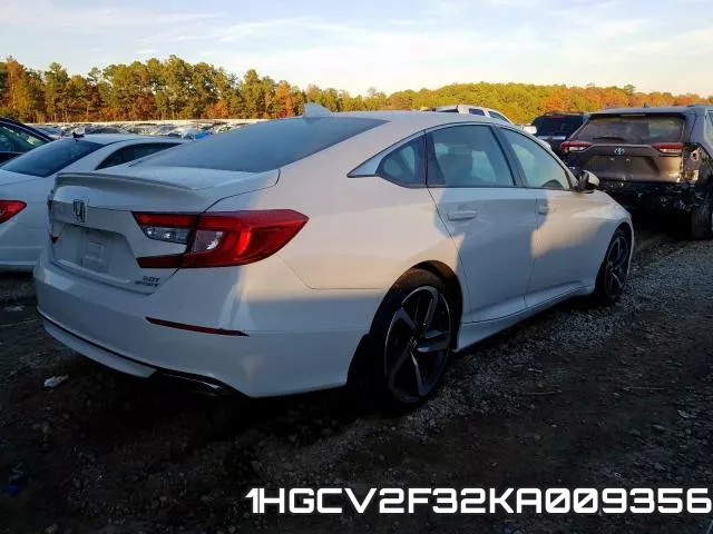 1HGCV2F32KA009356 фото 5
