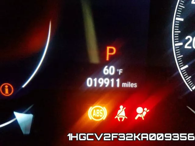 1HGCV2F32KA009356 фото 9